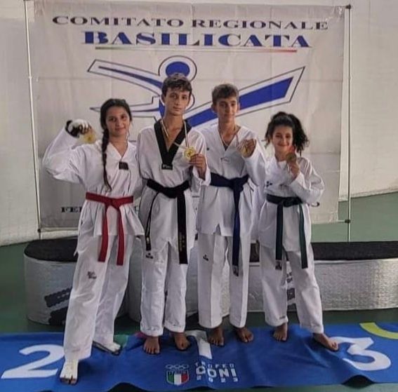 Taekwondo Comitato Fita Calabria primo al Trofeo Coni